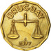 Uruguay, 50 Centesimos, 1977, Santiago, EF(40-45), Aluminum-Bronze, KM:68