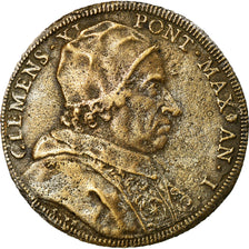 Vatican, Medal, Clément XI, Religions & beliefs, VF(20-25), Bronze