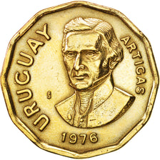 Uruguay, Nuevo Peso, 1976, Santiago, EF(40-45), Aluminum-Bronze, KM:69