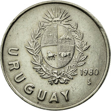 Monnaie, Uruguay, Nuevo Peso, 1980, Santiago, TTB, Copper-nickel, KM:74
