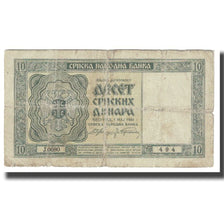 Banknote, Serbia, 10 Dinara, 1941, 1941-05-01, KM:22, VF(20-25)