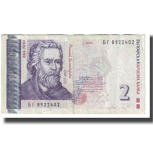 Banknote, Bulgaria, 2 Leva, 2005, KM:115b, EF(40-45)
