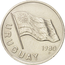 Uruguay, 5 Nuevos Pesos, 1980, Santiago, AU(55-58), Copper-Nickel-Zinc, KM:75