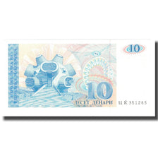 Banknote, Macedonia, 10 Denari, 1993, KM:9a, UNC(65-70)