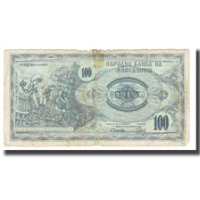 Banknote, Macedonia, 100 (Denar), 1992, KM:4a, F(12-15)