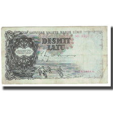 Banconote, Lettonia, 10 Latu, KM:29b, MB