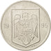 Rumänien, 5 Lei, 1995, EF(40-45), Nickel plated steel, KM:114