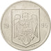 Romania, 5 Lei, 1995, EF(40-45), Nickel plated steel, KM:114