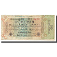 Banknote, Germany, 50 Milliarden Mark, 1923, 1923-10-10, KM:119a, VF(20-25)