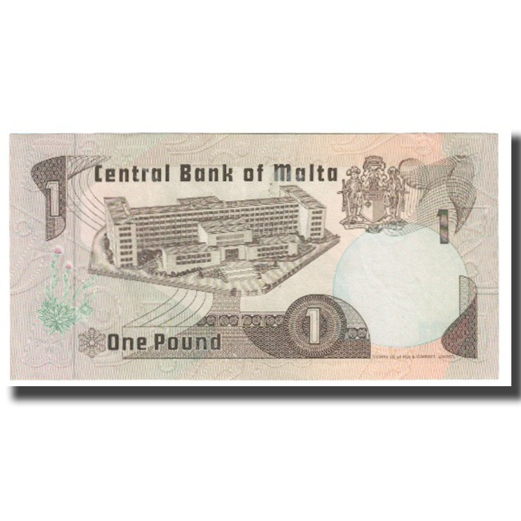 Banknote, Malta, 1 Lira, 1967, KM:34b, AU(55-58)
