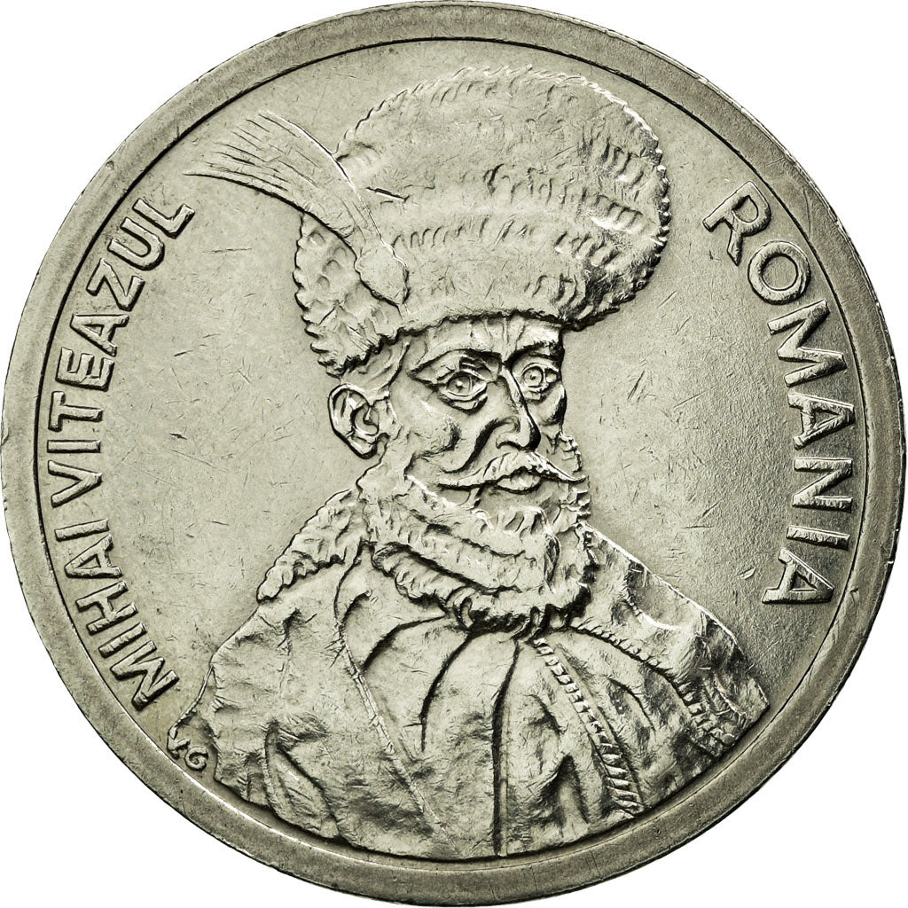 Coin, Romania, 100 Lei, 1994, EF(40-45), Nickel plated steel, KM:111