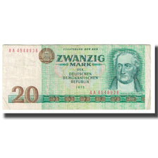 Banknote, Germany - Democratic Republic, 20 Mark, 1975, KM:29a, EF(40-45)