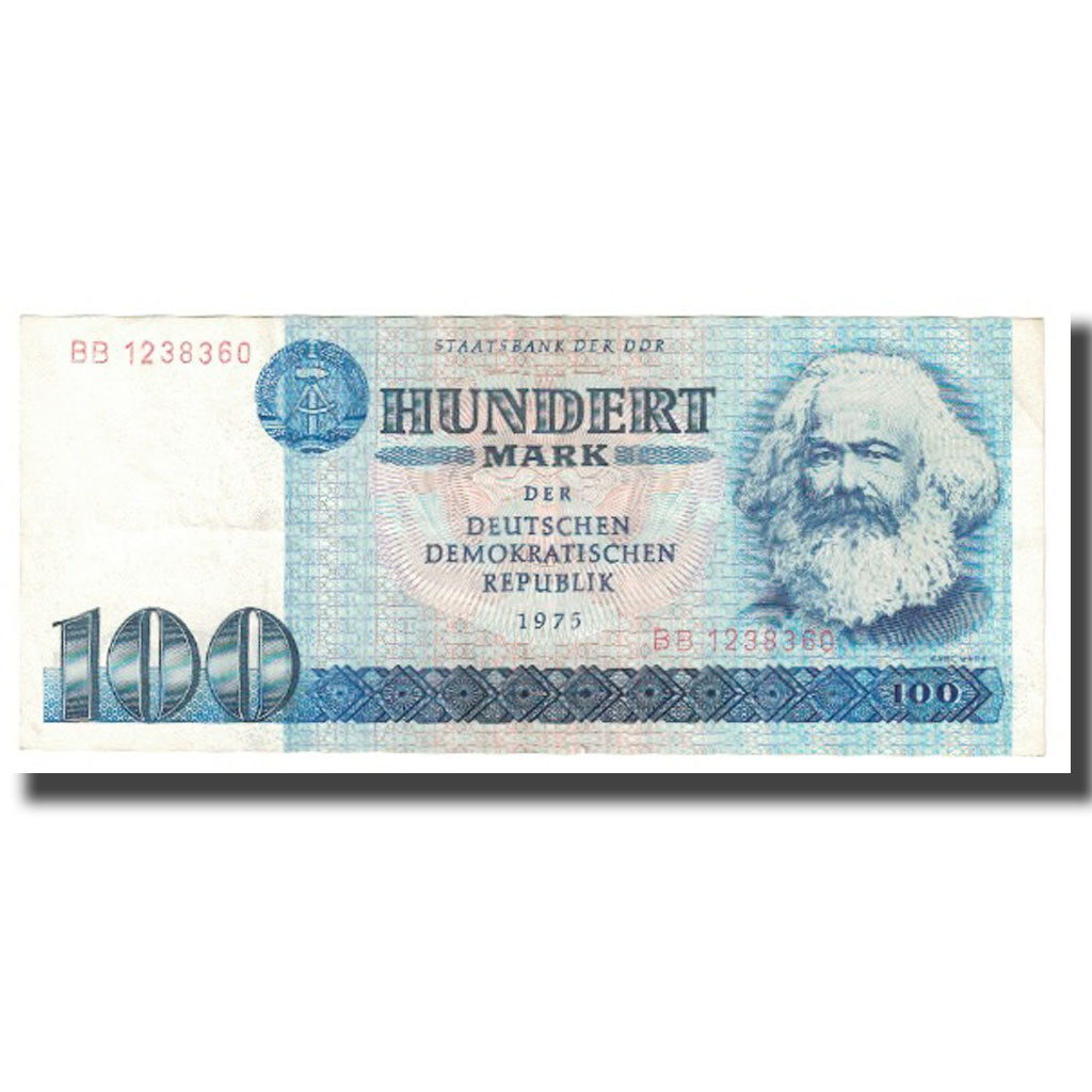 Banknote, Germany - Democratic Republic, 100 Mark, 1975, KM:31a, EF(40-45)