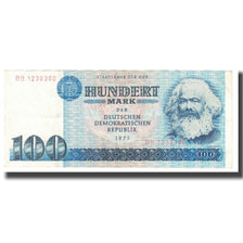 Nota, Alemanha - República Democrática, 100 Mark, 1975, KM:31a, EF(40-45)