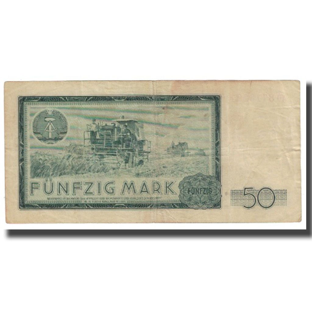 Banknote, Germany - Democratic Republic, 50 Mark, 1964, KM:25a, VF(20-25)