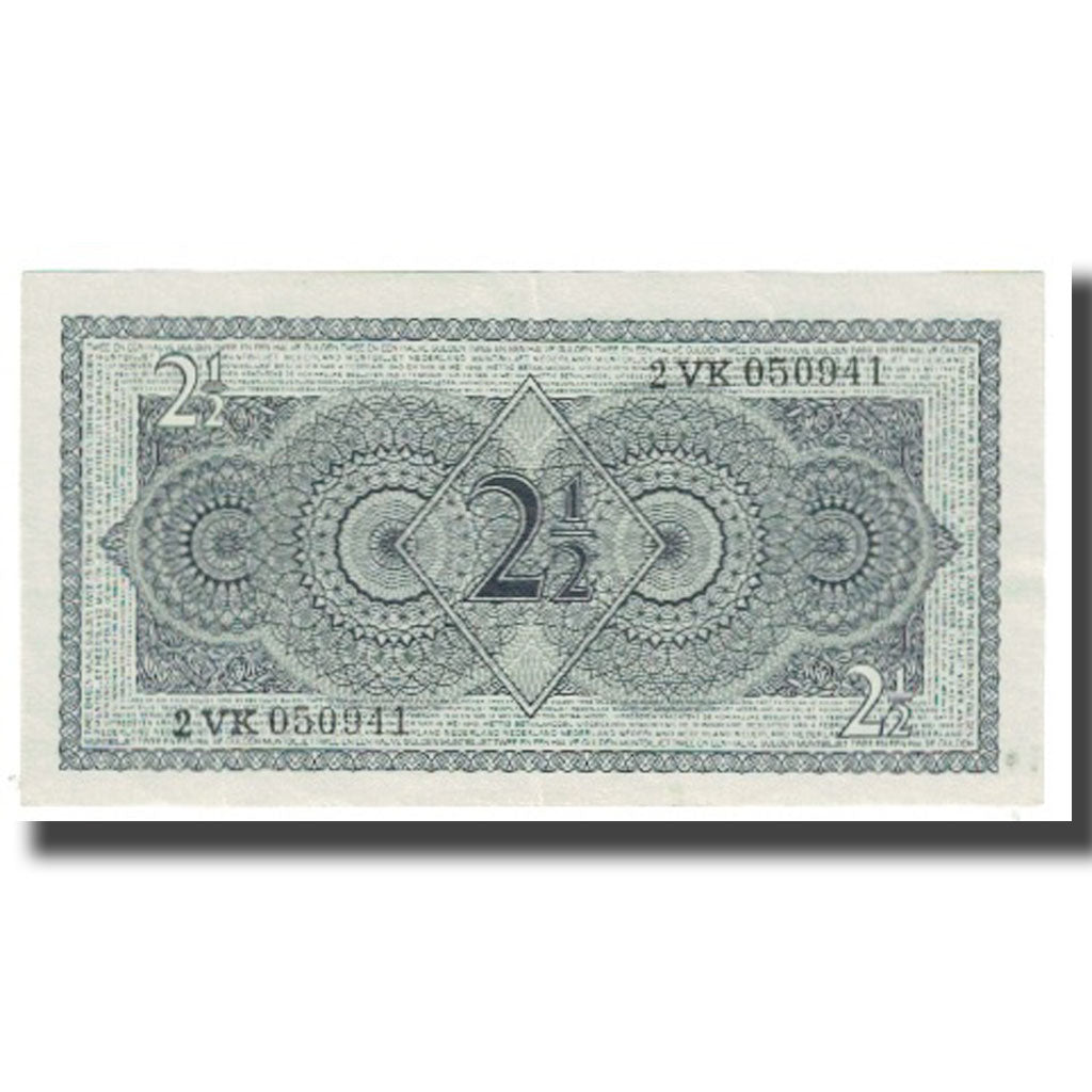 Banknote, Netherlands, 2 1/2 Gulden, 1949, 1949-08-08, KM:73, UNC(65-70)