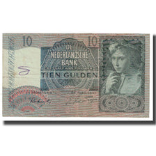 Banknote, Netherlands, 10 Gulden, 1942, 1942-07-29, KM:56b, EF(40-45)
