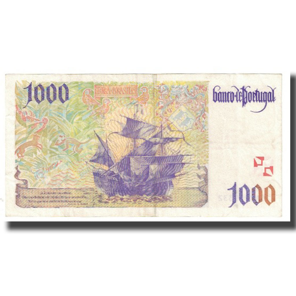 Geldschein, Portugal, 1000 Escudos, 1996, 1996-10-31, KM:188c, SS