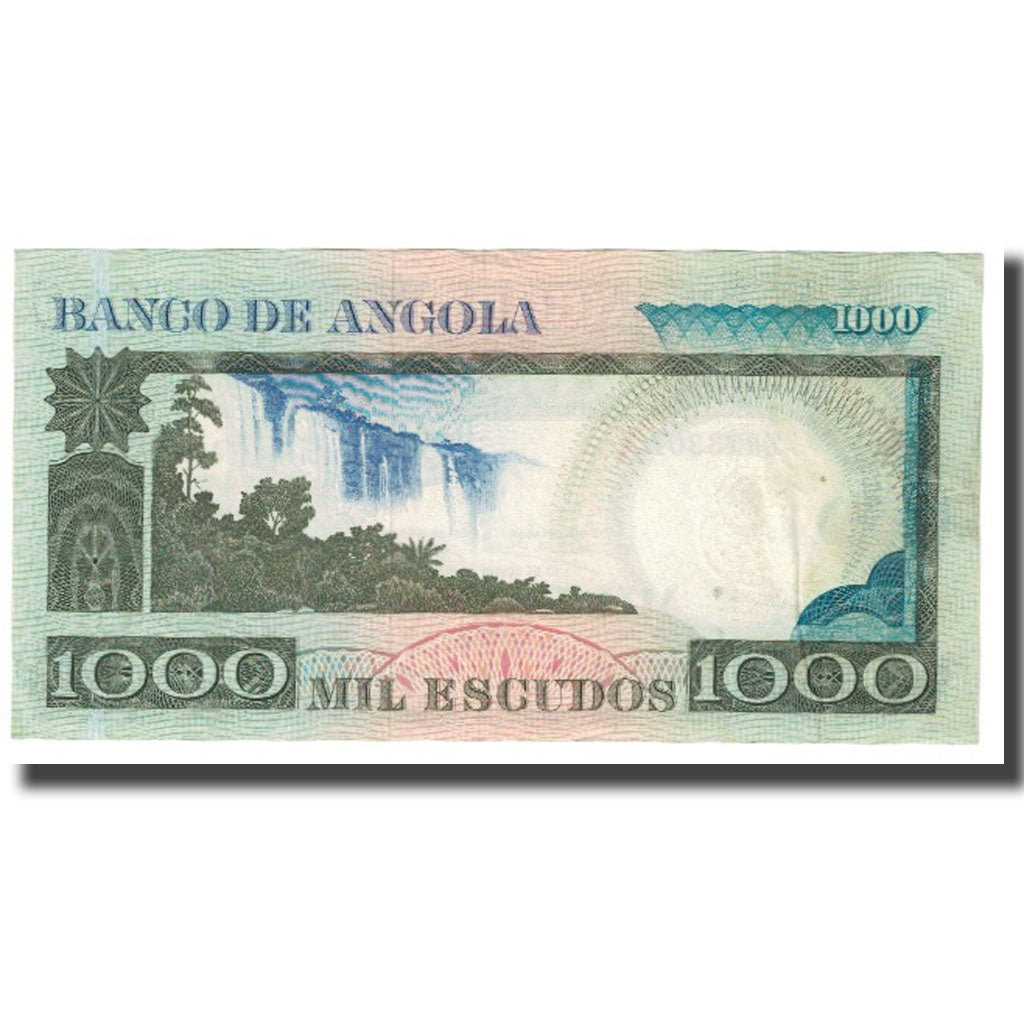 Banknote, Angola, 1000 Escudos, 1973, 1973-06-10, KM:108, EF(40-45)