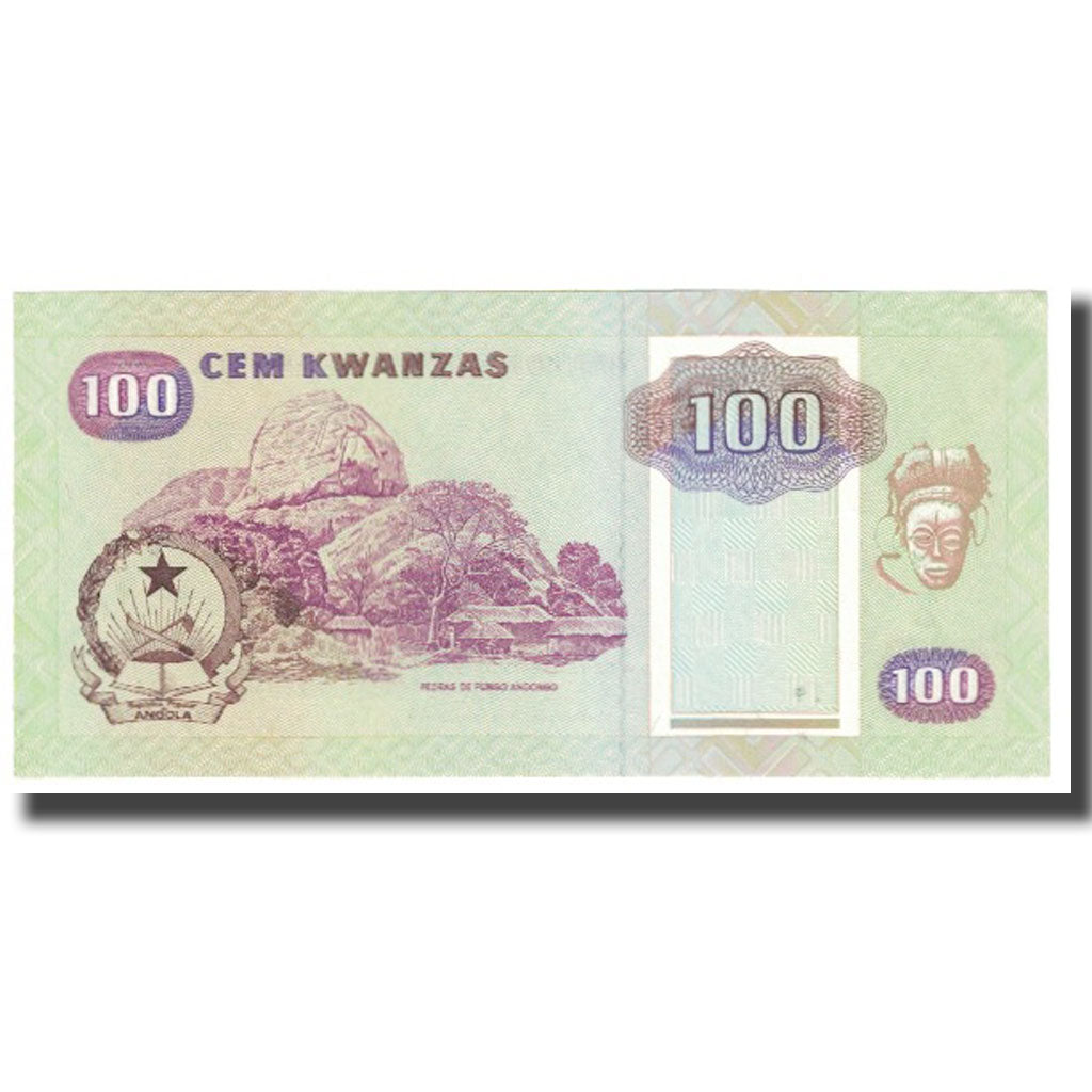 Banknote, Angola, 100 Kwanzas, 1991, 1991-02-04, KM:126, UNC(65-70)