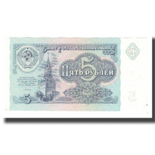 Biljet, Rusland, 5 Rubles, 1991, KM:224a, NIEUW