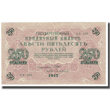 Banknote, Russia, 250 Rubles, 1917, KM:36, AU(55-58)