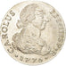 Spanje, Medaille, Fantaisie, Charles III, 8 Réaux, surfrappé sur Dollar US