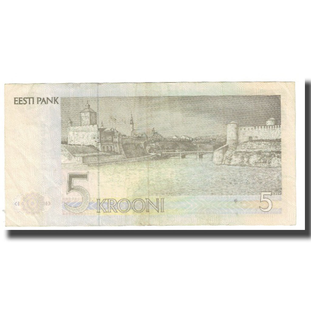 Banknote, Estonia, 5 Krooni, 1992, KM:71a, EF(40-45)