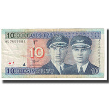 Billet, Lithuania, 10 Litu, 2001, KM:65, TTB