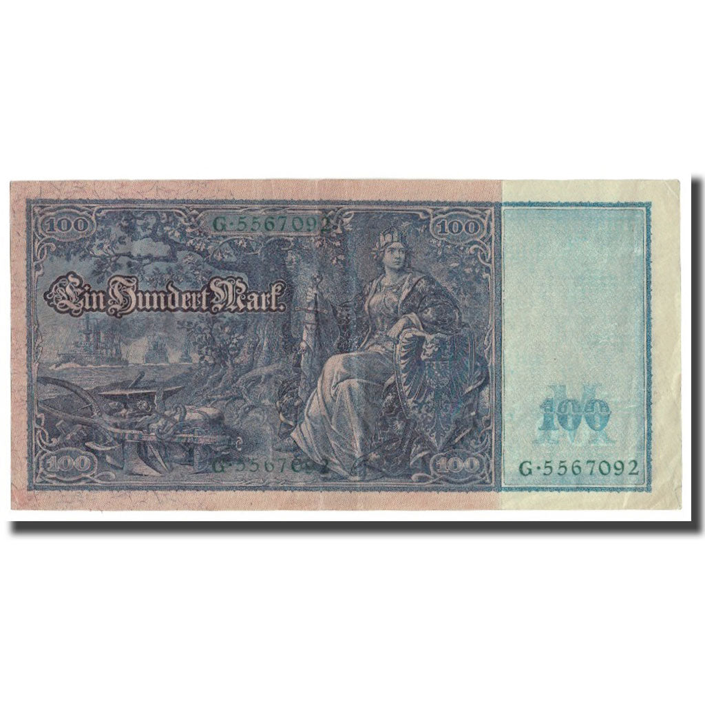 Banknote, Germany, 100 Mark, 1910, 1910-04-21, KM:43, EF(40-45)