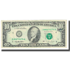 Banknote, United States, Ten Dollars, 1995, KM:4111, EF(40-45)