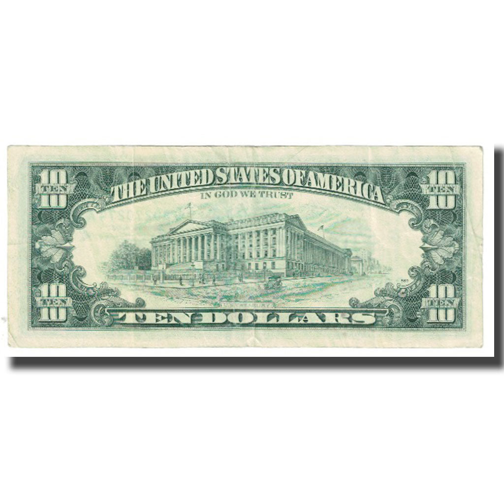 Banknote, United States, Ten Dollars, 1995, KM:4111, EF(40-45)