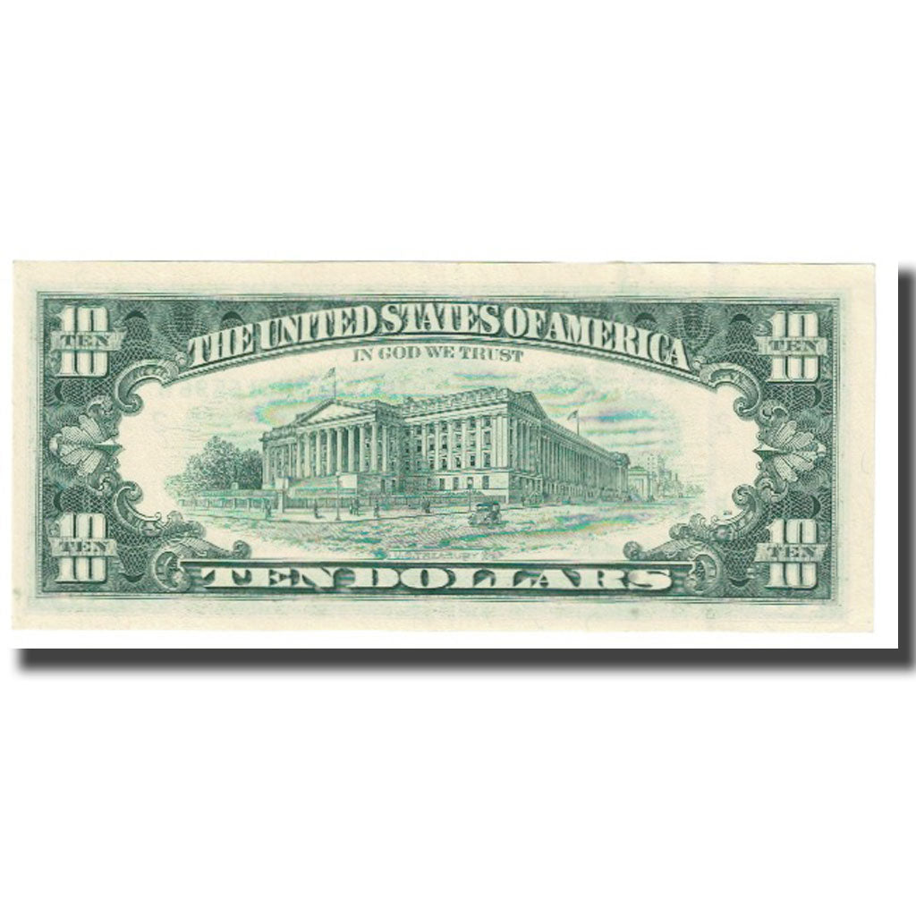 Banknote, United States, Ten Dollars, 1995, KM:4109, UNC(63)
