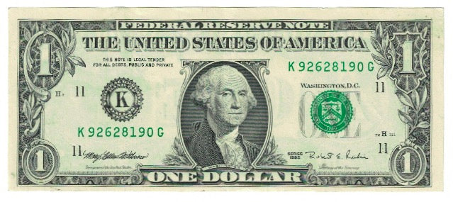 Banknote, United States, One Dollar, 1995, KM:4251, UNC(63)