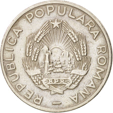 Romania, 25 Bani, 1954, EF(40-45), Copper-nickel, KM:85.2
