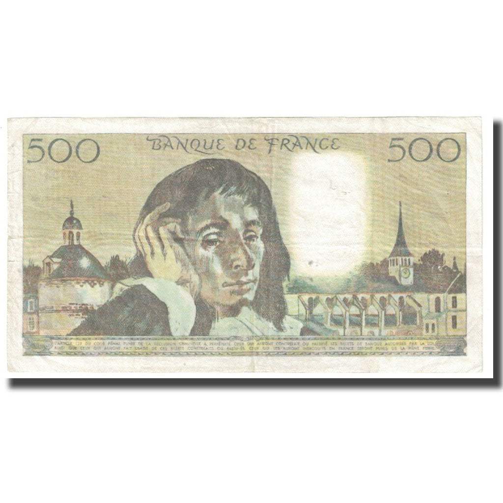 Francja, 500 Francs, 1983, 1983-06-02, EF(40-45), Fayette:71.29, KM:156e