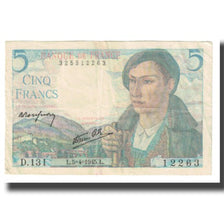 France, 5 Francs, 1945, 1945-04-05, EF(40-45), Fayette:05.06, KM:98a