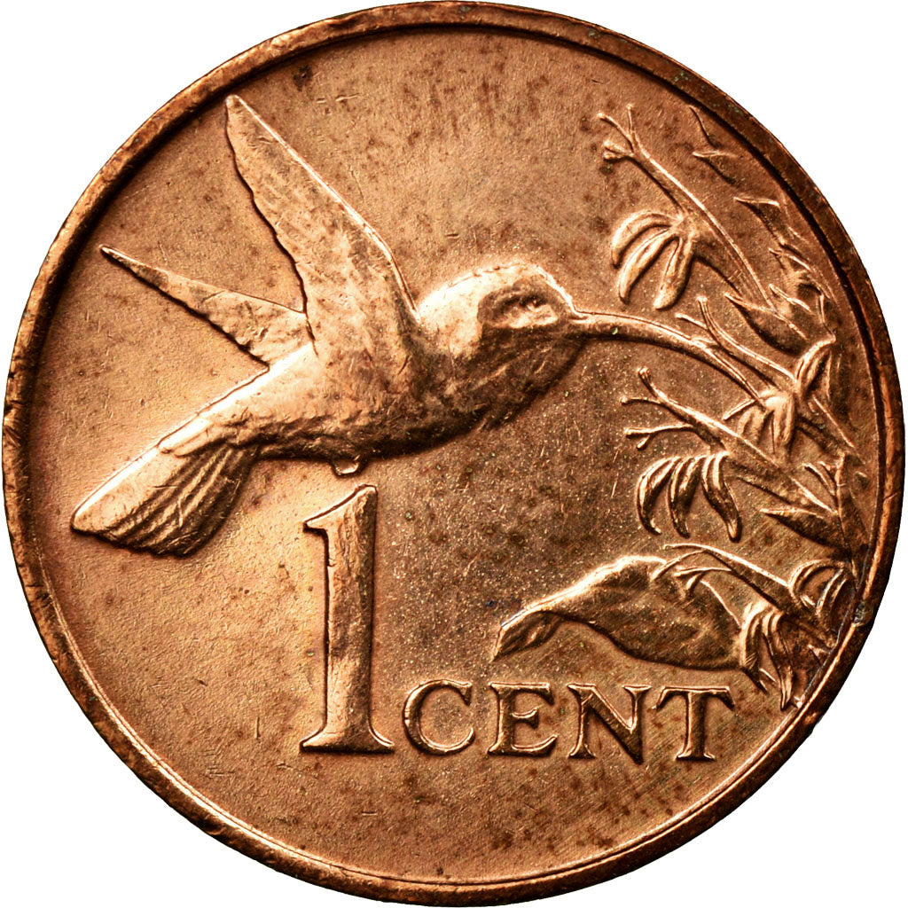 Coin, TRINIDAD & TOBAGO, Cent, 1983, EF(40-45), Bronze, KM:29