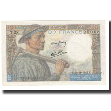 Francja, 10 Francs, 1942, 1942-11-26, UNC(63), Fayette:08.06, KM:99e