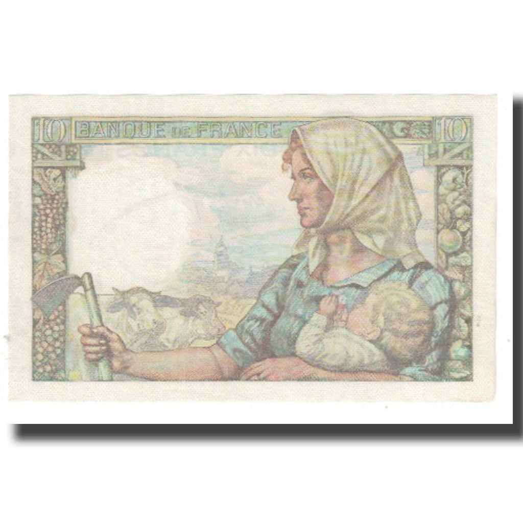 Francja, 10 Francs, 1942, 1942-11-26, UNC(63), Fayette:08.06, KM:99e