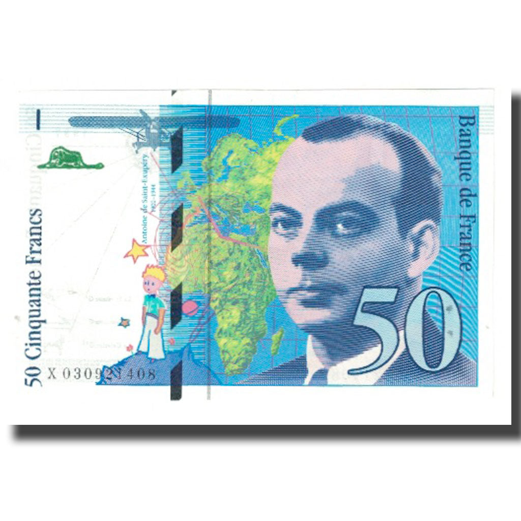 France, 50 Francs, 1997, UNC(65-70), Fayette:73.04, KM:157Ad