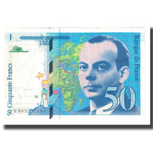 France, 50 Francs, 1992, UNC(60-62), Fayette:72.1b, KM:157a