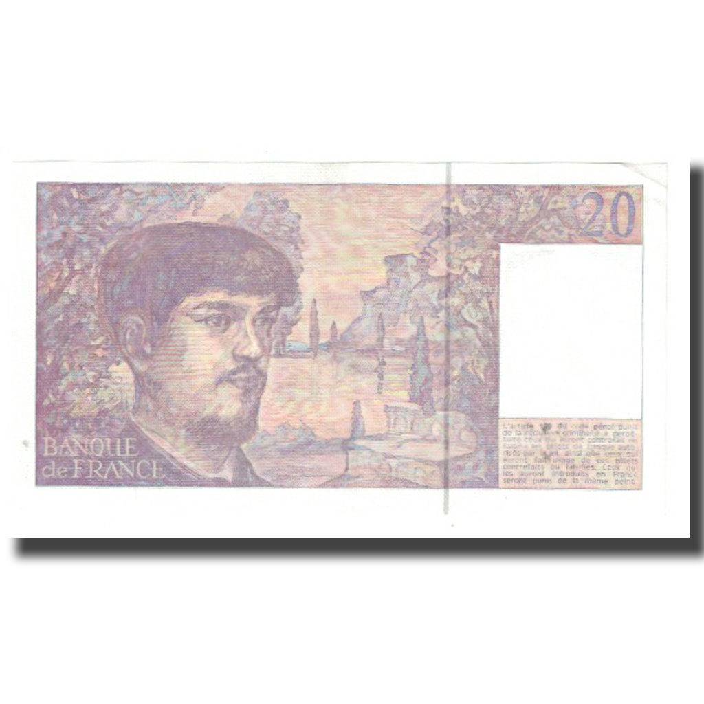 France, 20 Francs, 1990, UNC(60-62), Fayette:66bis.1, KM:151d