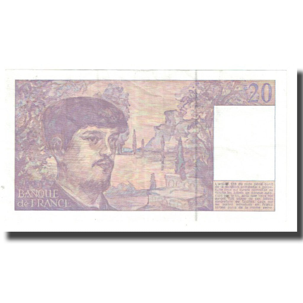 France, 20 Francs, 1992, UNC(60-62), Fayette:66bis.3, KM:151f