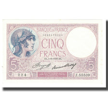 France, 5 Francs, 1933, 1933-06-01, NEUF, Fayette:3.17, KM:72e