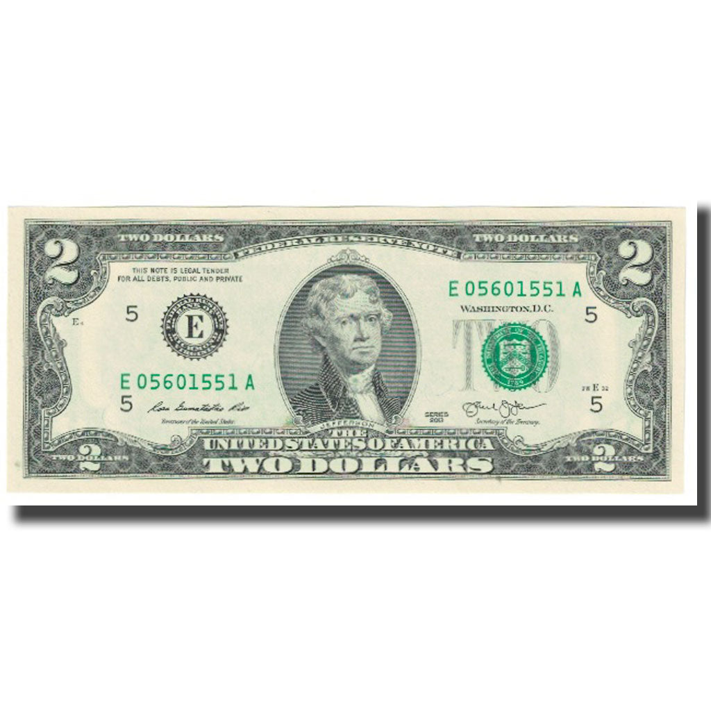Banknot, USA, Two Dollars, 2013, UNC(65-70)