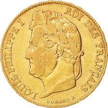 France, Louis-Philippe,20 Francs, 1841,Paris,EF(40-45),Gold,KM:750.1,Gadoury1031