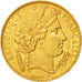France, Cérès, 20 Francs, 1850, Paris, AU(50-53), Gold, KM:762, Gadoury:1059