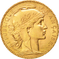France, Marianne, 20 Francs, 1913, MS(60-62), Gold, KM:857, Gadoury:1064a