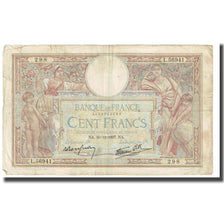 France, 100 Francs, 1937, P. Rousseau and R. Favre-Gilly, 1937-12-30, TB